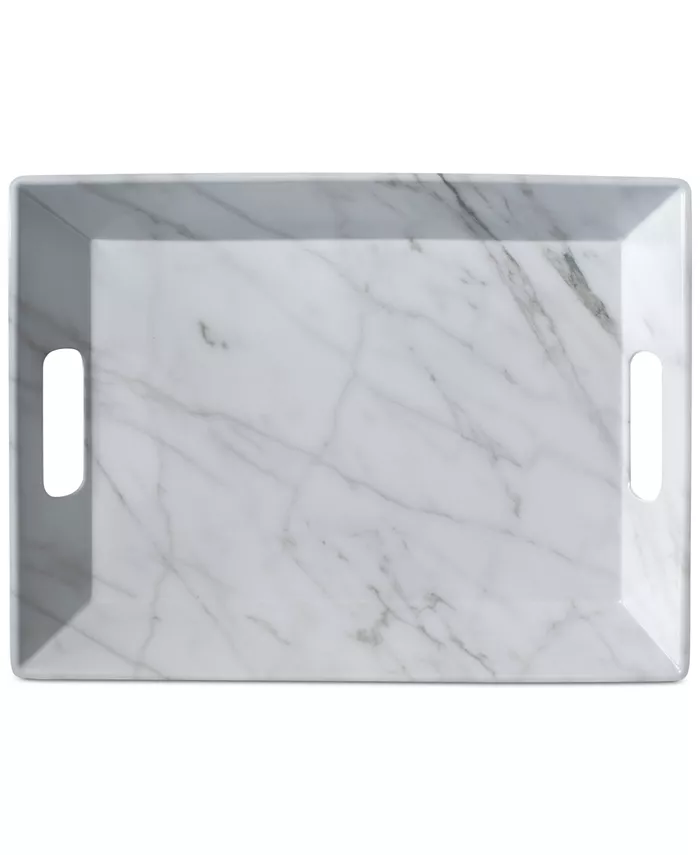 TarHong Carrara Handled Serve Tray， 19.5