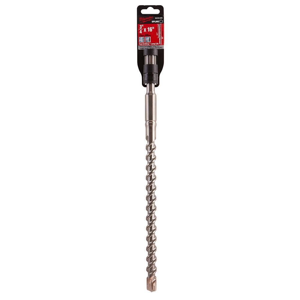 Milwaukee Spline 4-Cutter Bit 3/4 in x 5 in x 10 in 48-20-4335 from Milwaukee - Mycitystee