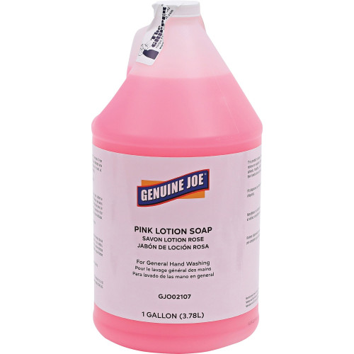 Genuine Joe Pink Lotion Soap (02107) - Mycitystee