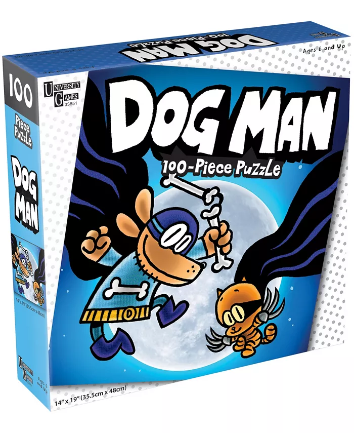 University Games Dog Man and Cat Kid Jigsaw Puzzle - 100 Piece - Mycitystee