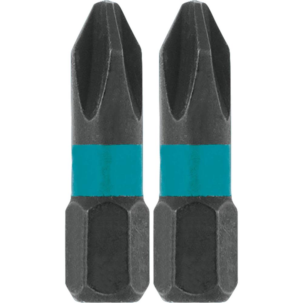 Impact X #2 Phillips 1″ Insert Bit， 2/pkpk - Mycitystee