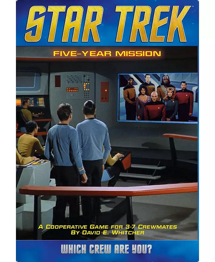 Mayfair Star Trek Five Year Mission Board Game - Mycitystee