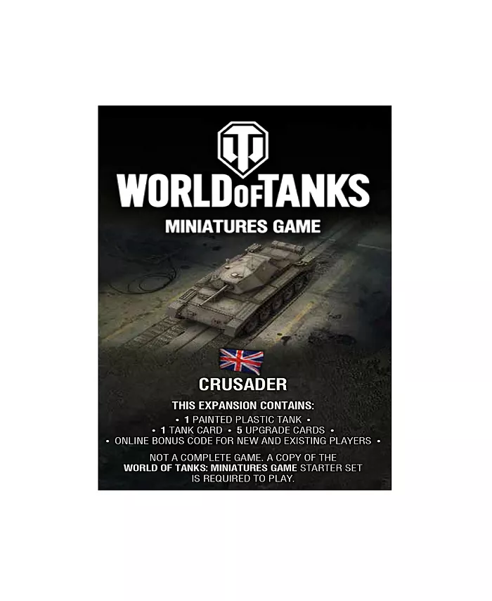 Gale Force Nine World of Tanks British Crusader Expansion Miniatures Game - Mycitystee