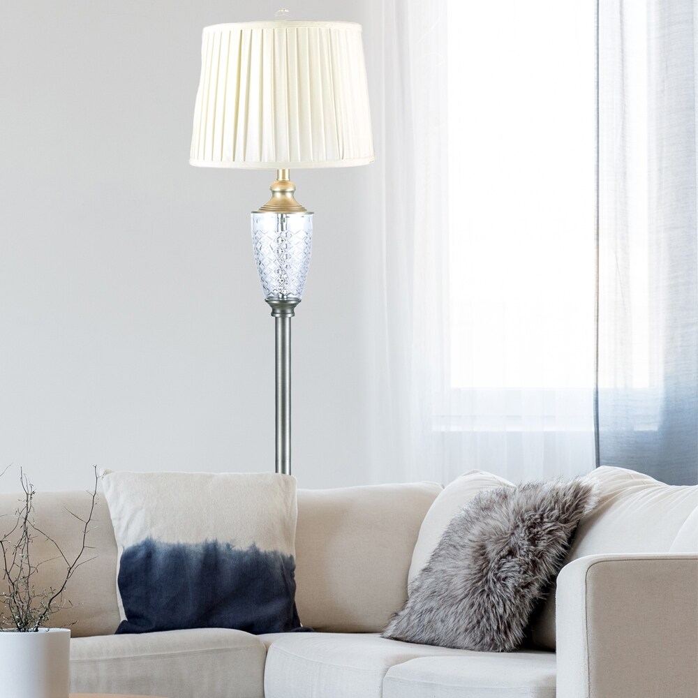 Castle Mountains percent Lead Crystal Floor Lamp - under 48 inches - Mycitystee
