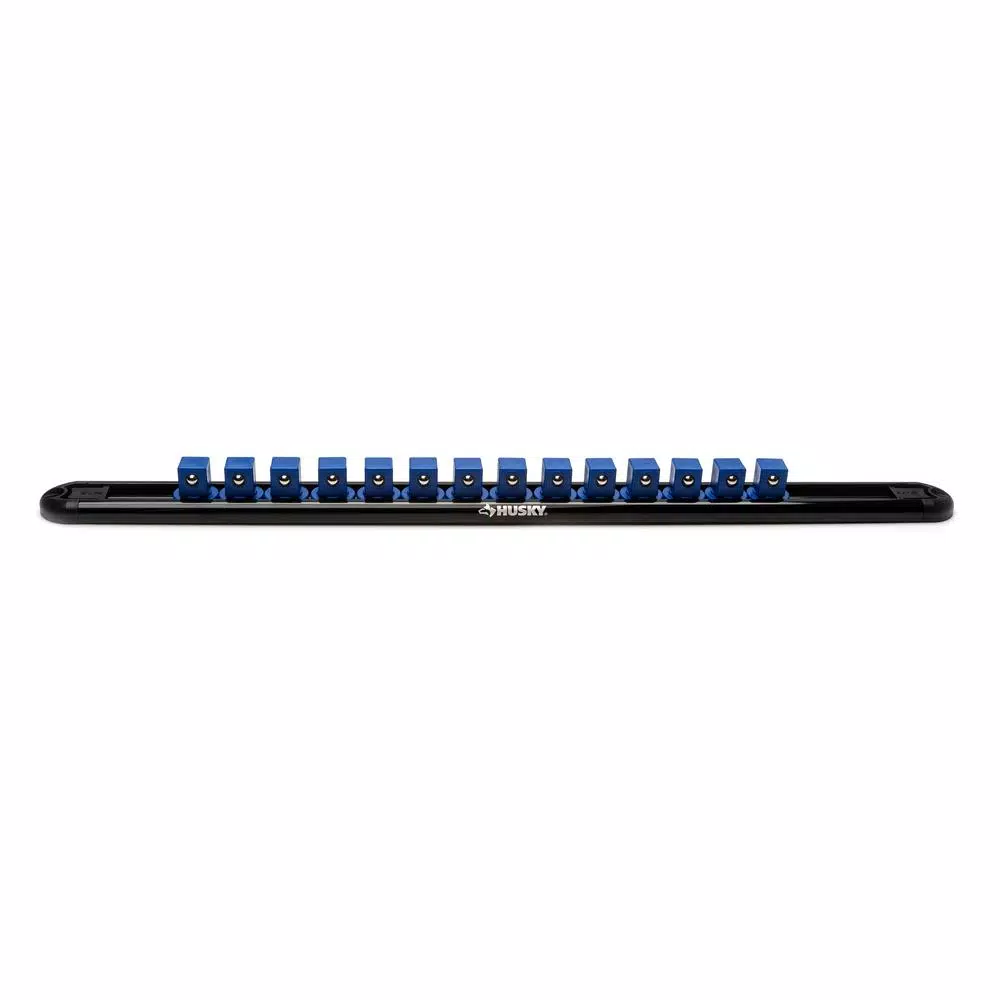 Husky 1/2 in. Swivel Magnetic Socket Rail and#8211; XDC Depot - Mycitystee