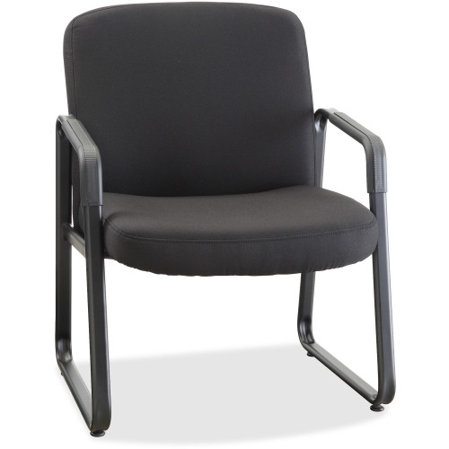 Lorell Big and Tall Fabric-Upholstered Guest Chair (84586) - Mycitystee