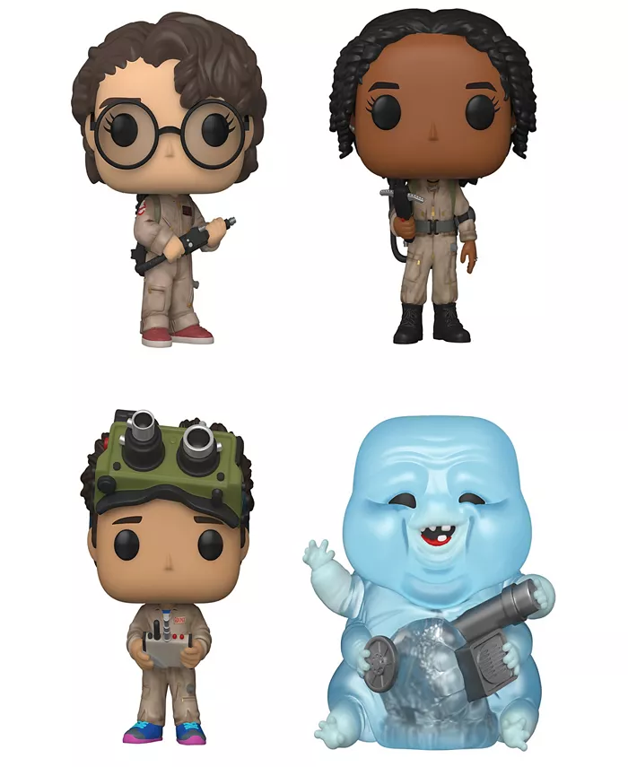 Funko Movies POP Ghostbusters 2020 Phoebe Lucky Podcast Muncher Collectors Set， 4 Piece - Mycitystee