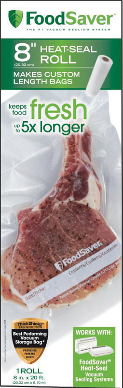 FoodSaver Clear Heat-Seal Roll 1 pk - Mycitystee