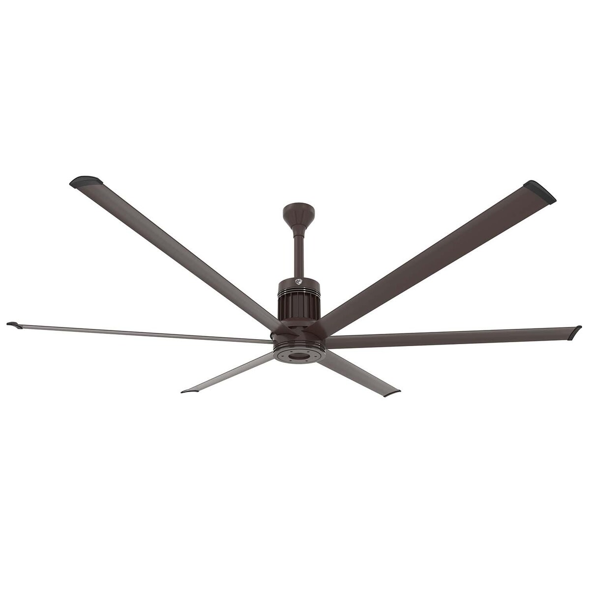 96-Inch i6 Ceiling Fan Universal Mount W/12-Inch Ext Tube Oil Rubbed Bronze by Big Ass Fans - Mycitystee