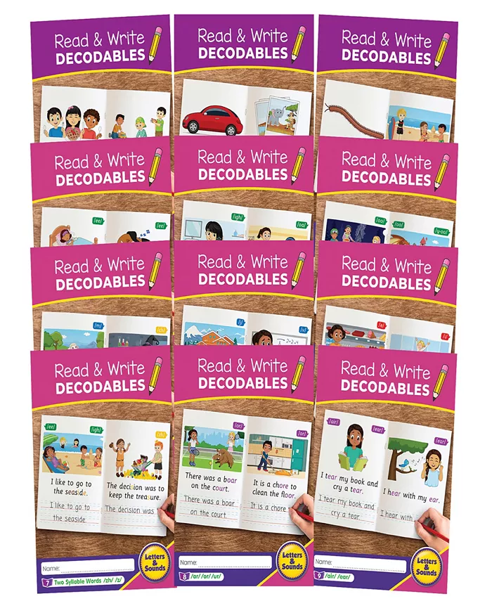 Junior Learning Read Write Decodables Set B - Mycitystee