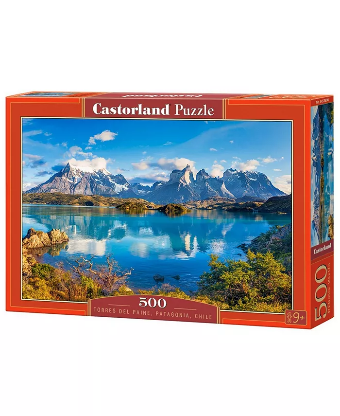 Castorland Torres Del Paine， Patagonia， Chile Jigsaw Puzzle Set， 500 Piece - Mycitystee