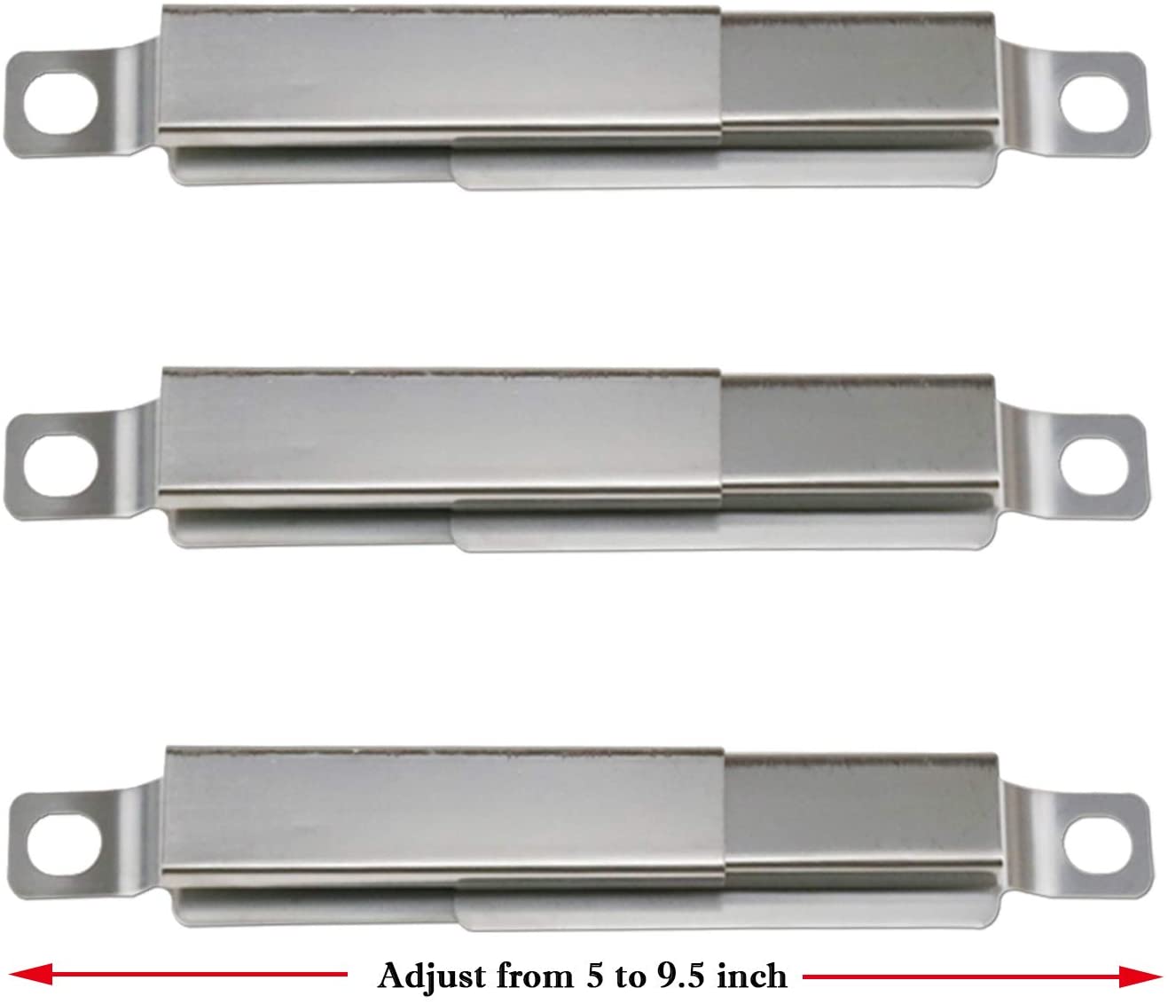 Crossover Carryover Tubes Kit for Char-broil 3 Burner Commercial Series Gas Grills - Mycitystee