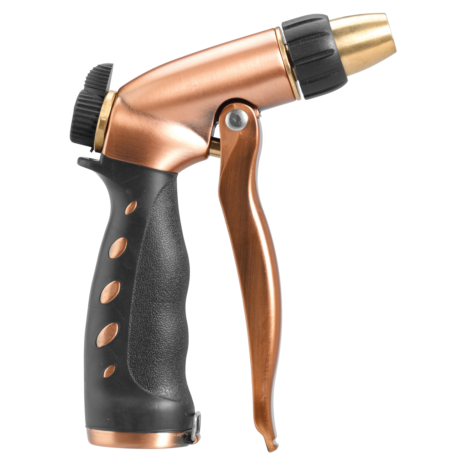 Orbit Adjustable Fan/Jet Brass Hose Nozzle - Mycitystee