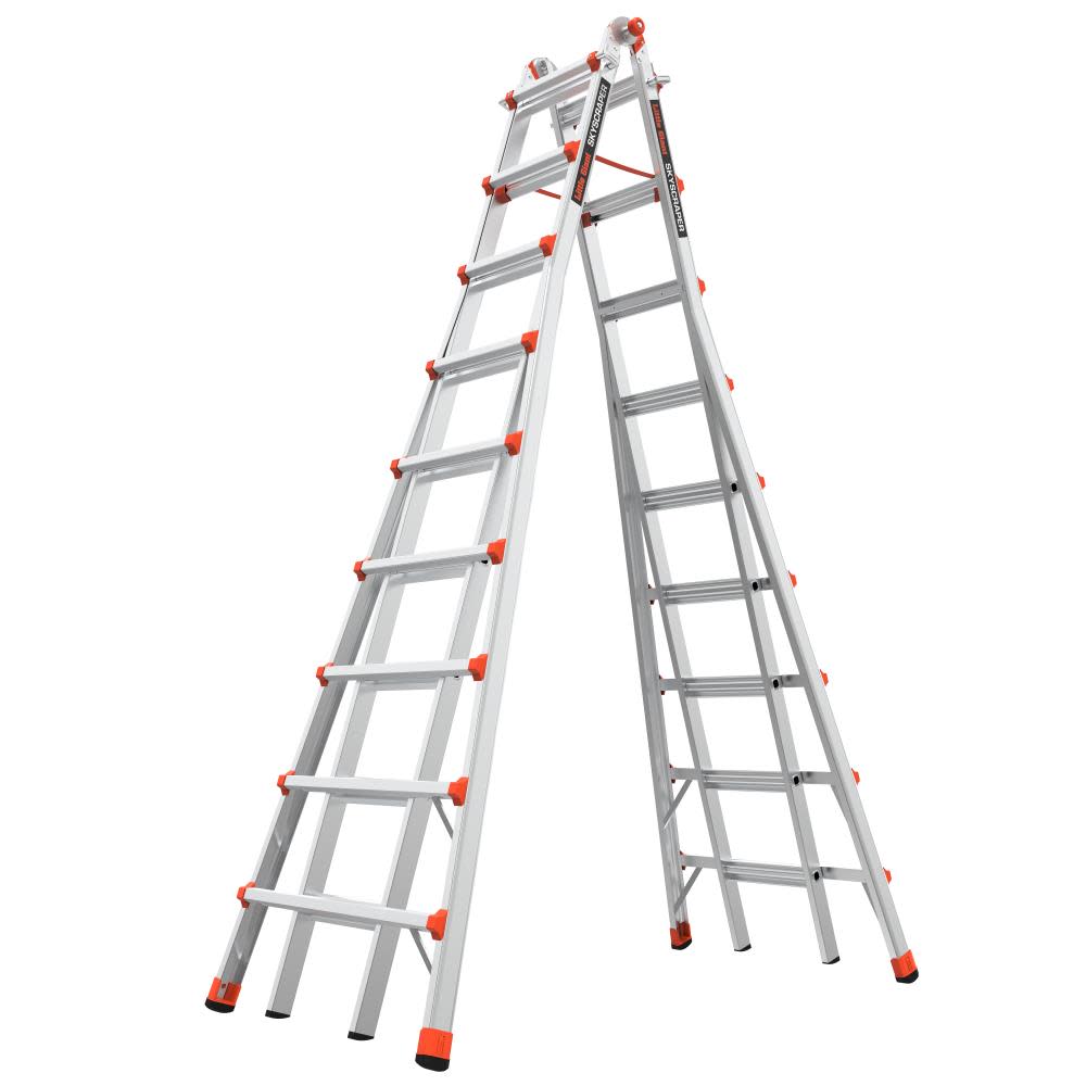 M17 Type 1A SkyScraper Aluminum Multi-Position Ladder - Mycitystee