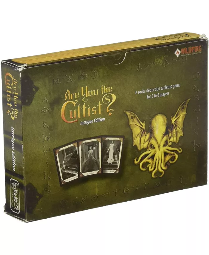 Flat River Group Are You the Cultist - Intrigue Edition Social Deduction Party Game - Mycitystee
