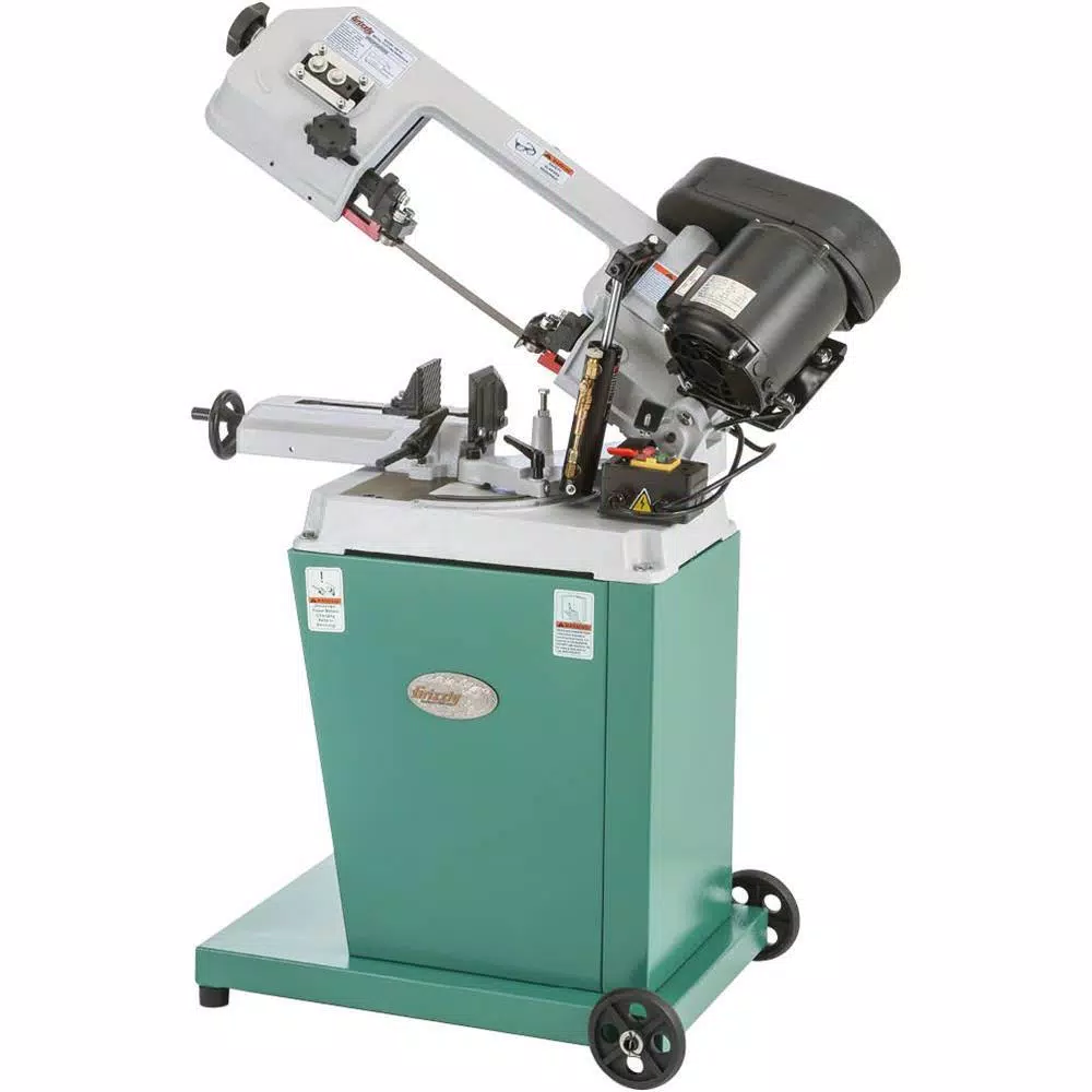 Grizzly Industrial 5and#8243; x 6and#8243; Metal-Cutting Bandsaw w/ Swivel Head and#8211; XDC Depot - Mycitystee
