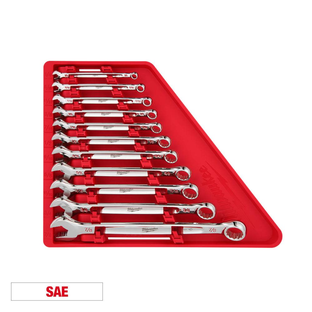 Milwaukee SAE Combination Wrench 11pc Set 48-22-9411 from Milwaukee - Mycitystee