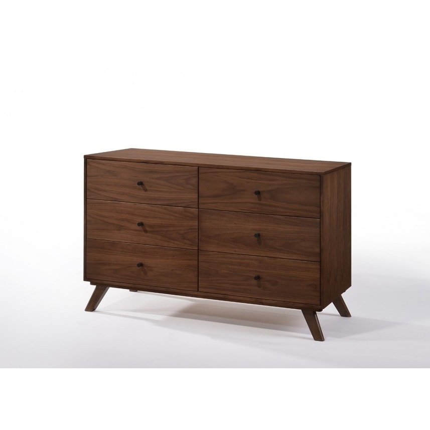 Modrest Addison Mid-Century Modern Walnut Dresser - - 23506664 - Mycitystee