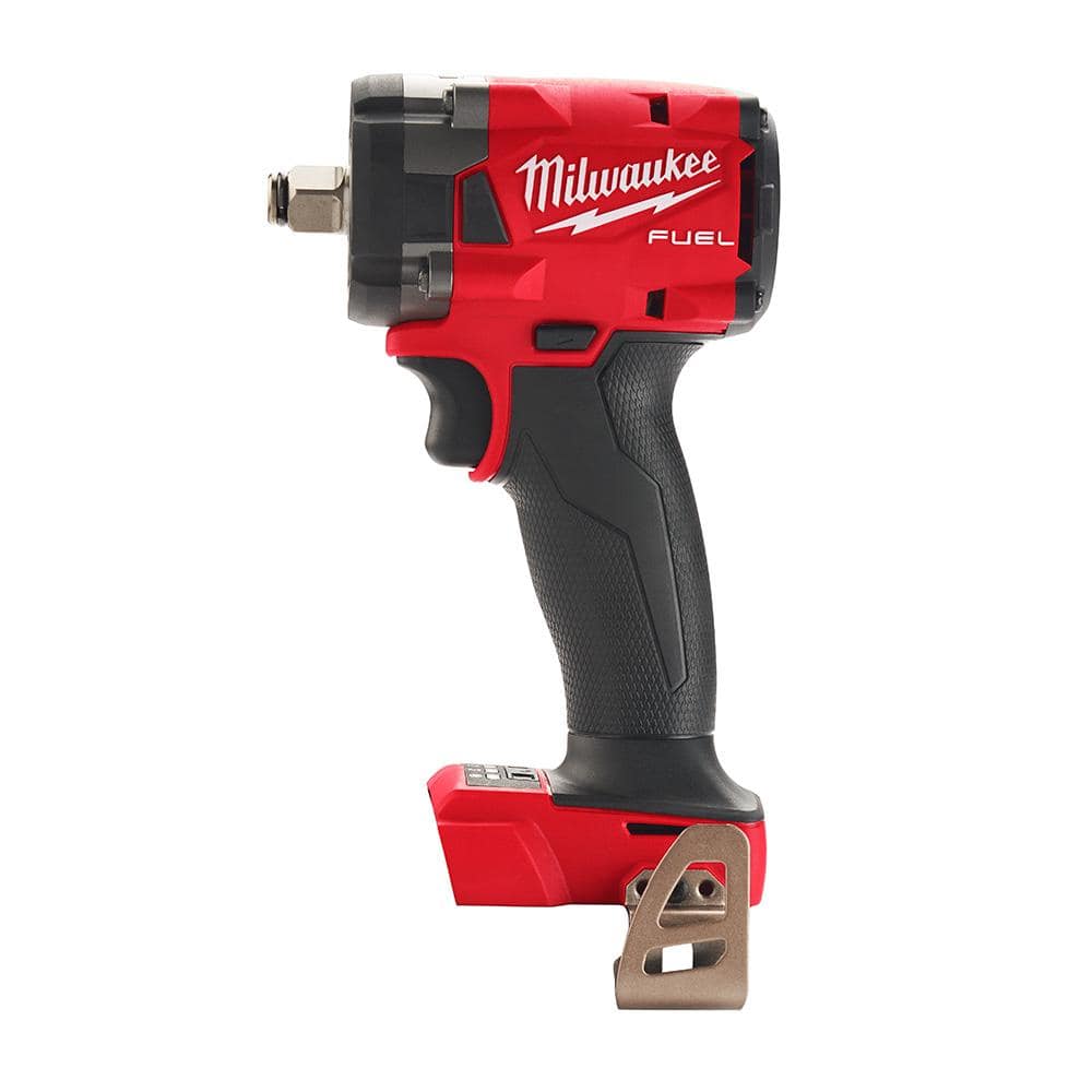 Milwaukee M18 FUEL GEN-3 18V Lithium-Ion Brushless Cordless 1/2 in. Compact Impact Wrench with Friction Ring (Tool-Only) 2855-20 - Mycitystee