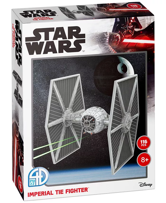 4D Cityscape Star Wars Imperial Tie Fighter Paper Model Kit， 116 Pieces - Mycitystee
