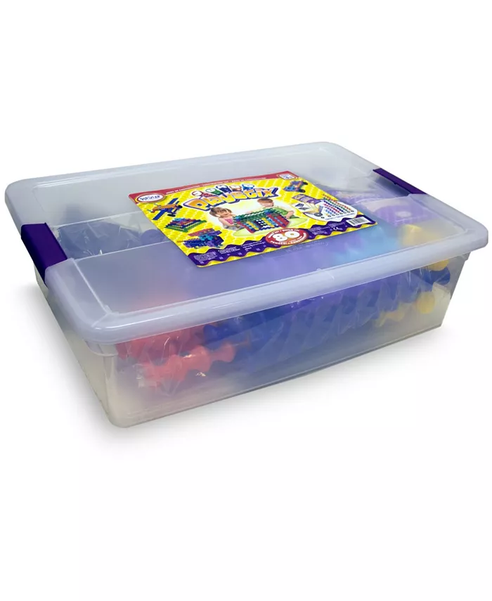 Popular Playthings Playstix Jumbo Set- 80 Piece - Mycitystee