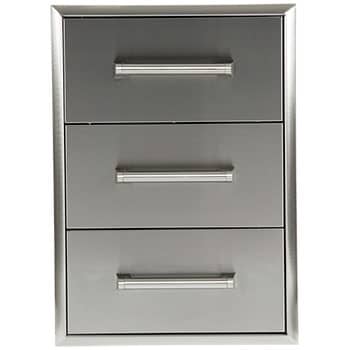 Coyote Stainless Steel Three Drawer Cabinet - Mycitystee