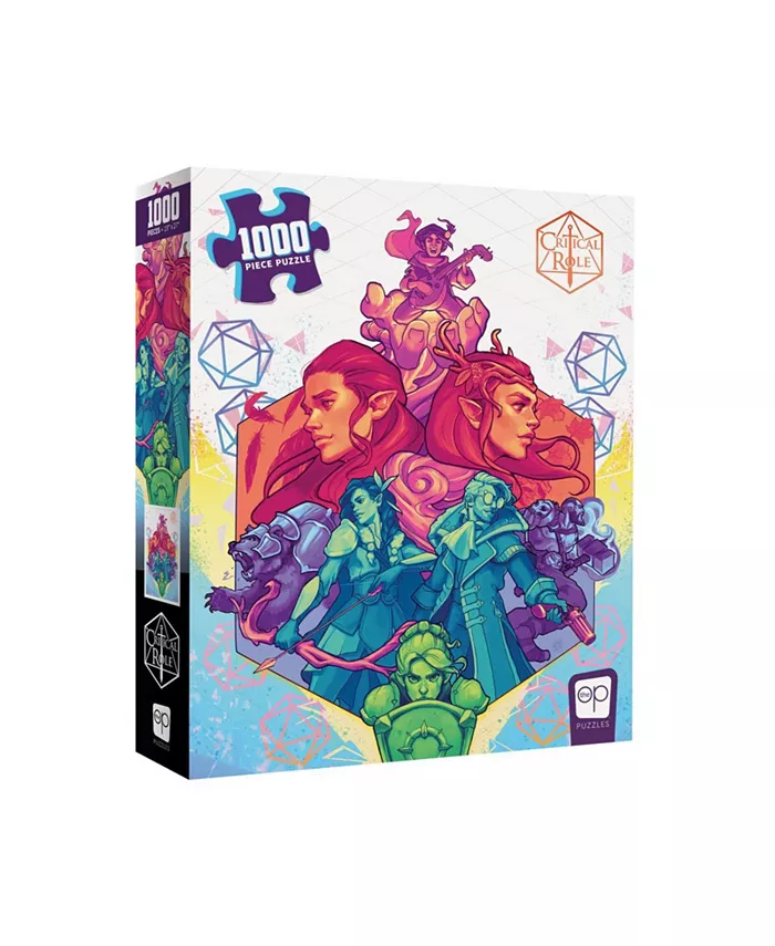 USAopoly Critical Role Vox Machina 1000 Piece Puzzle - Mycitystee