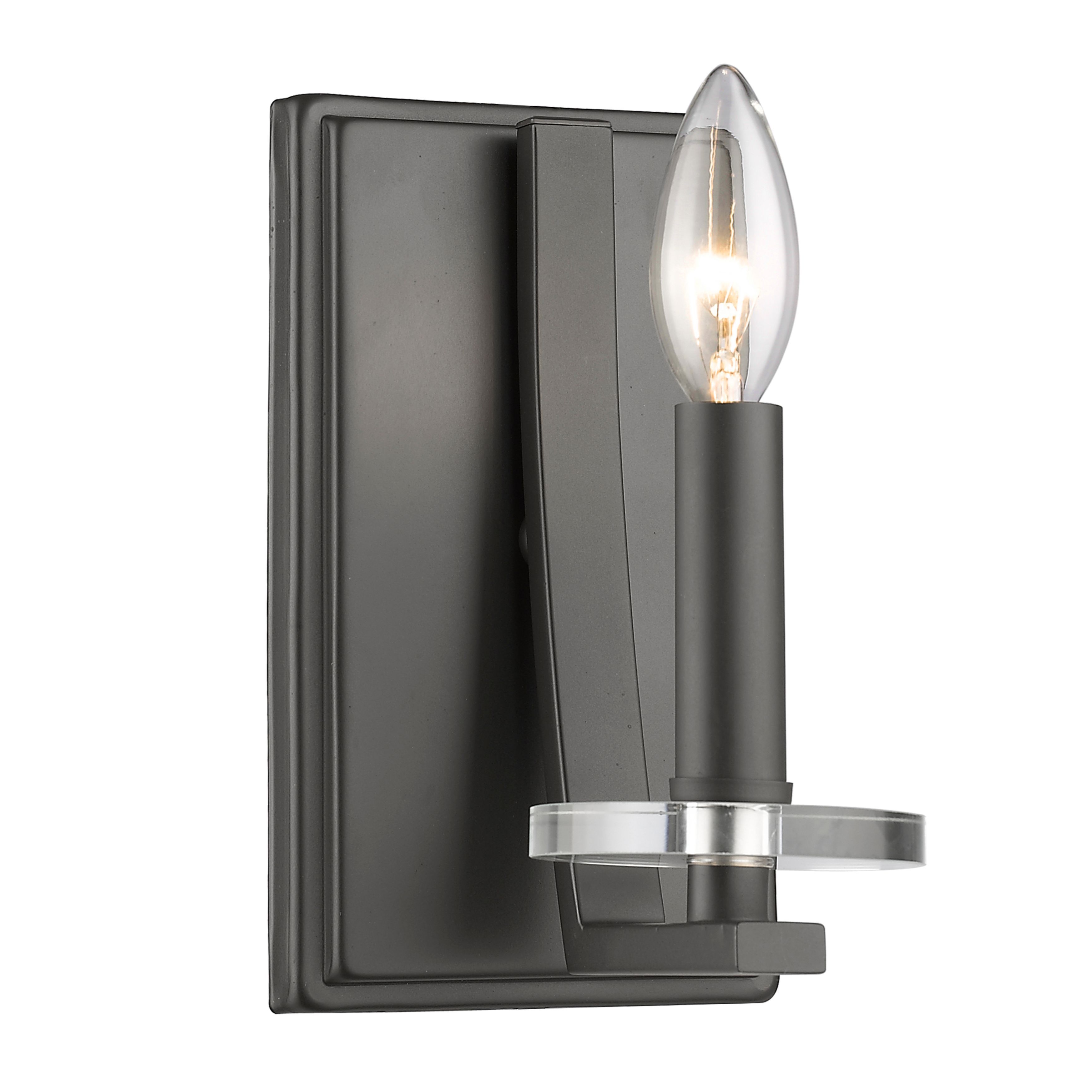 Avery Home Lighting Verona 1-light Wall Sconce in Brushed Nickel - Mycitystee