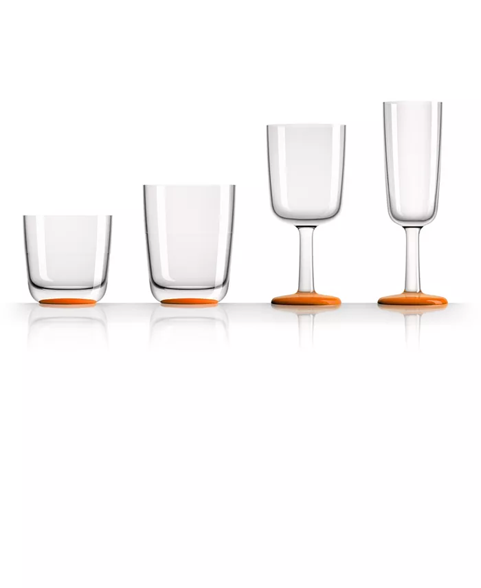Marc Newson by Palm Tritan Drinkware with Orange Non-Slip Base - Mycitystee