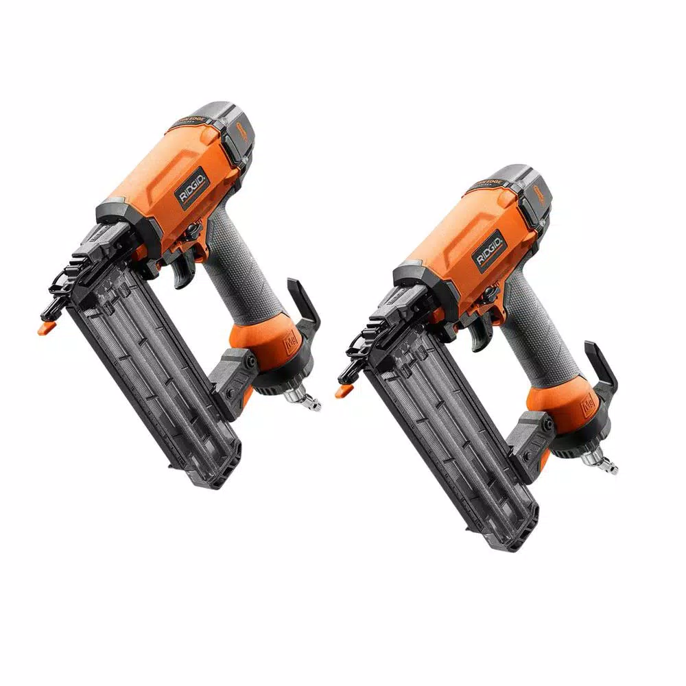 RIDGID 18-Gauge 2-1/8 in. Brad Nailer Combo Kit with (2) Brad Nailers and#8211; XDC Depot - Mycitystee