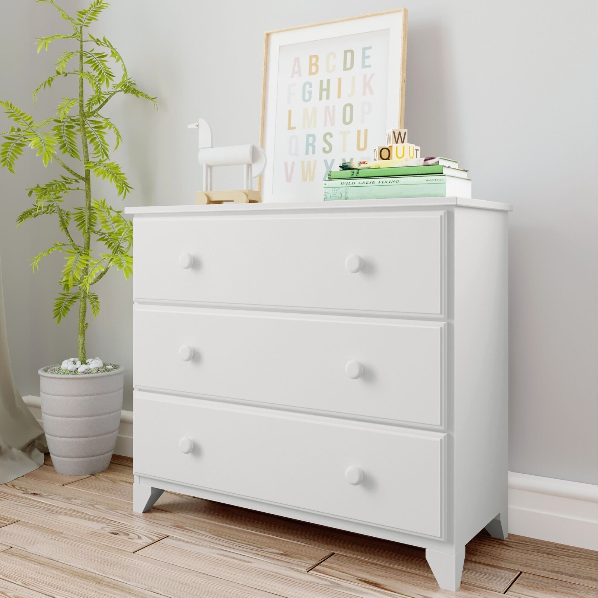 Max and Lily 3-Drawer Dresser - - 35999244 - Mycitystee