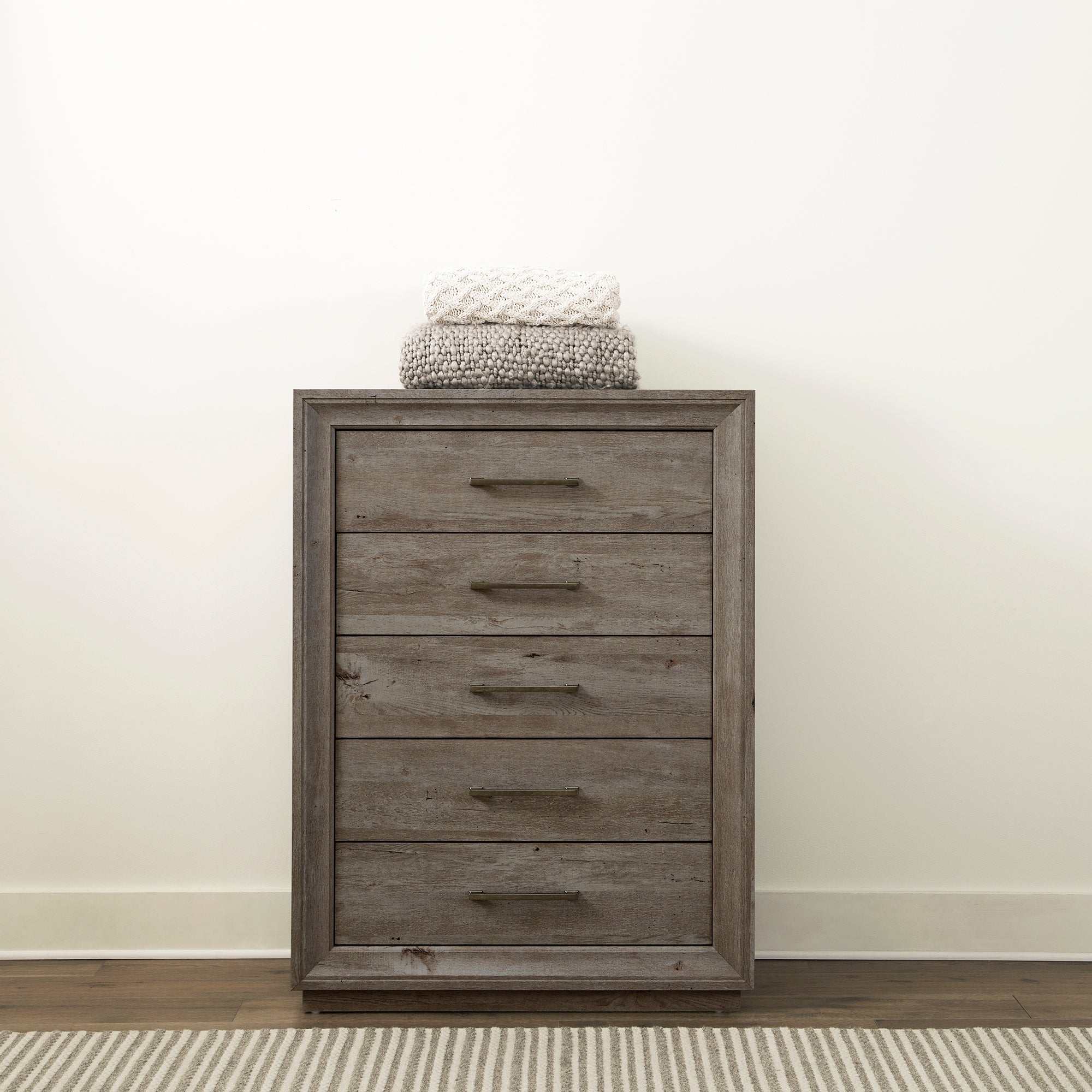 Horizons Graystone 5 Drawer Chest - - 36108235 - Mycitystee