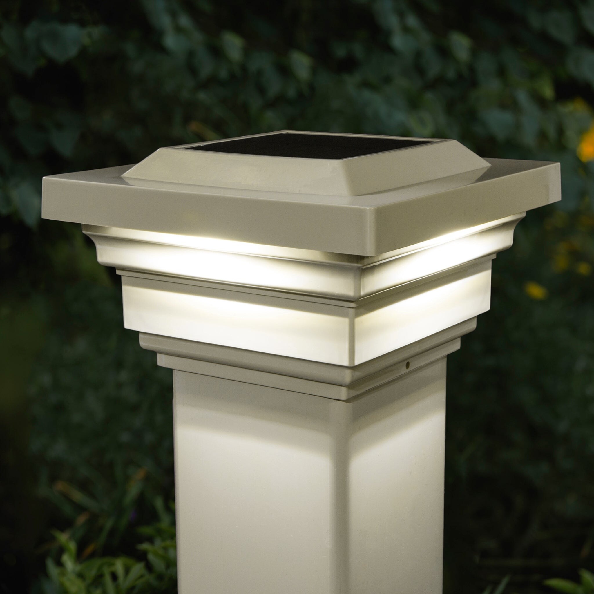 Classy Caps 4x4 Regal Solar Post Cap Light (Set of 2) - Mycitystee