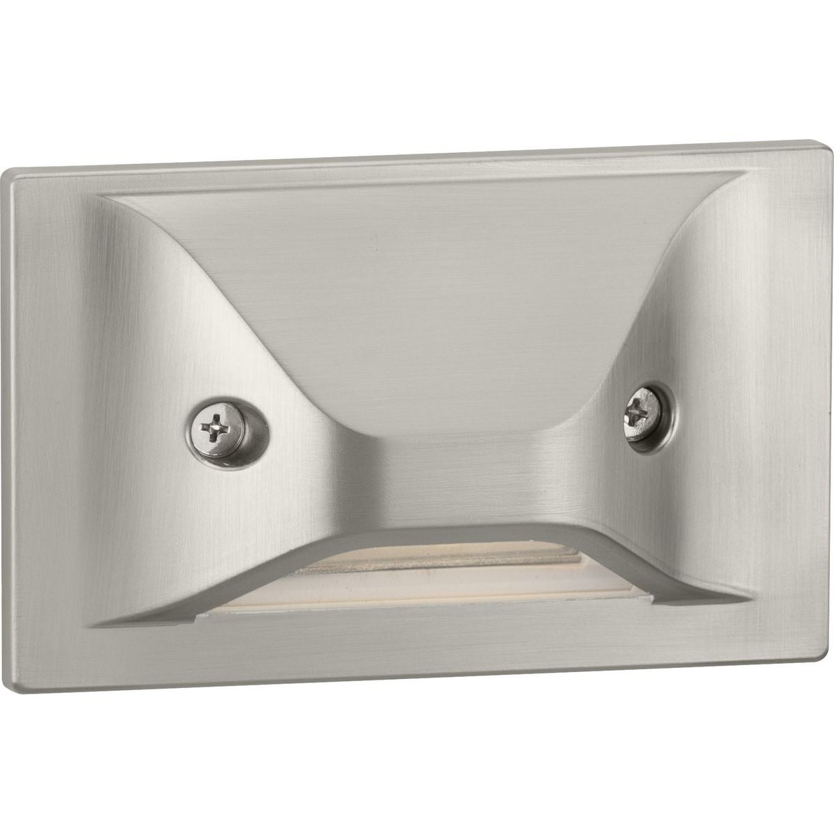 4.5-Watt 3000K Brushed Nickel Integrated LED Wall or Step Light - Small - Mycitystee
