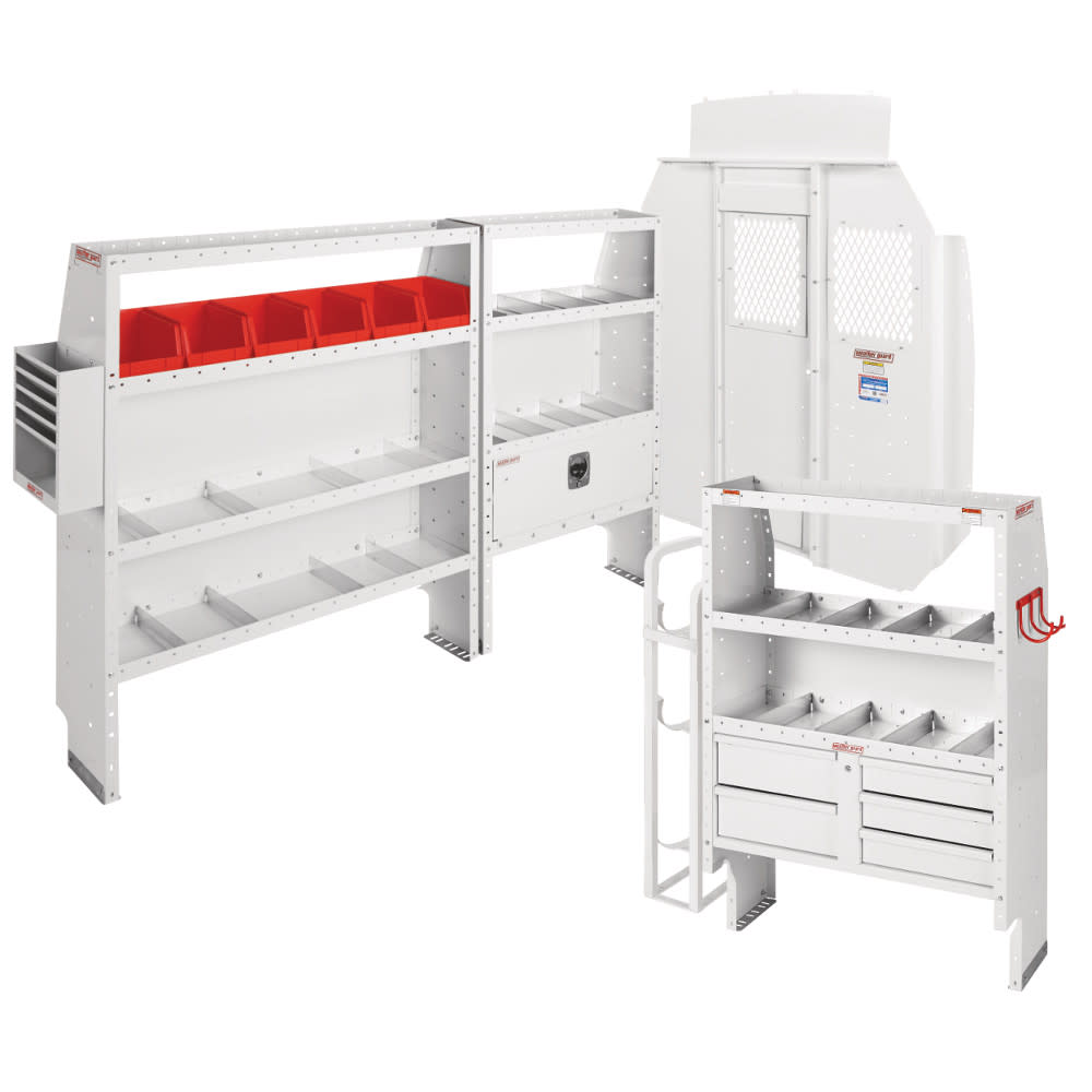 HVAC/ Mechanical Package for Mid-Roof, 130 Inch Wheel Base Ford Transit Vans - Mycitystee