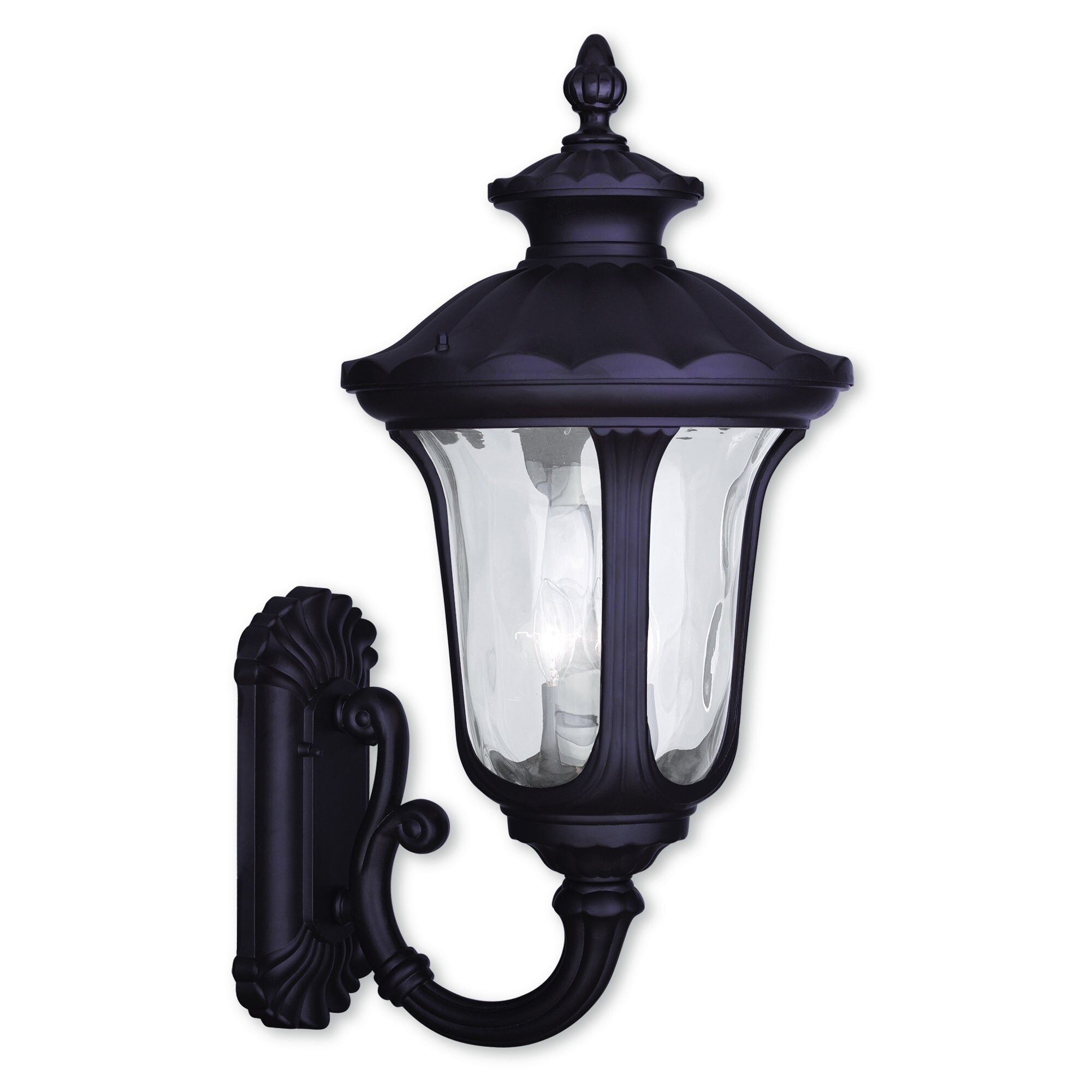 Livex Lighting Oxford Bronze Aluminum 3-light Outdoor Wall Lantern - Mycitystee