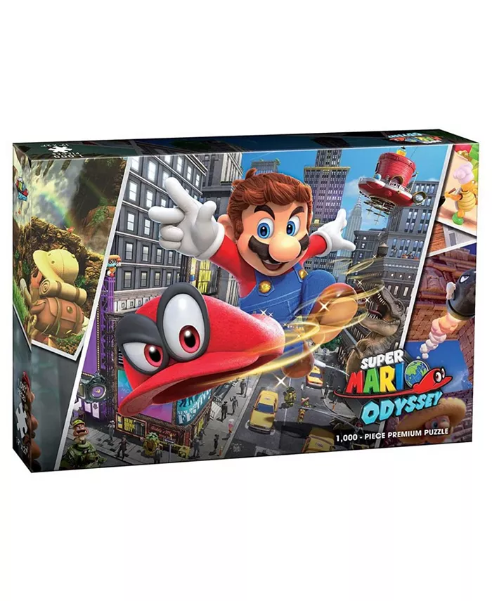 USAopoly Super Mario Odyssey 1000 Piece Puzzle - Mycitystee