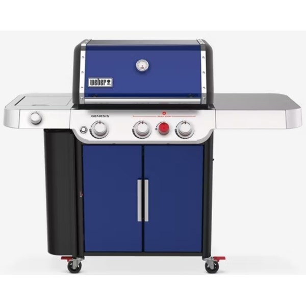 Genesis E-335 Gas Grill - Deep Ocean Blue - Mycitystee