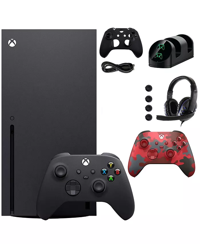 Xbox Series X 1TB Console w  Extra Controller Accessories Kit - Mycitystee