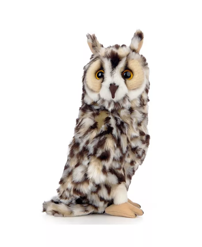 Living Nature Long Eared Owl Stuffed Toy - Mycitystee