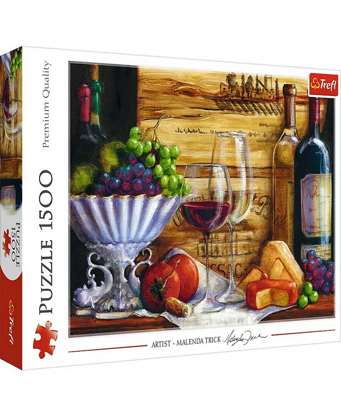 Trefl Jigsaw Puzzle in The Vineyard by Malenda Trick， 1500 Pieces - Mycitystee