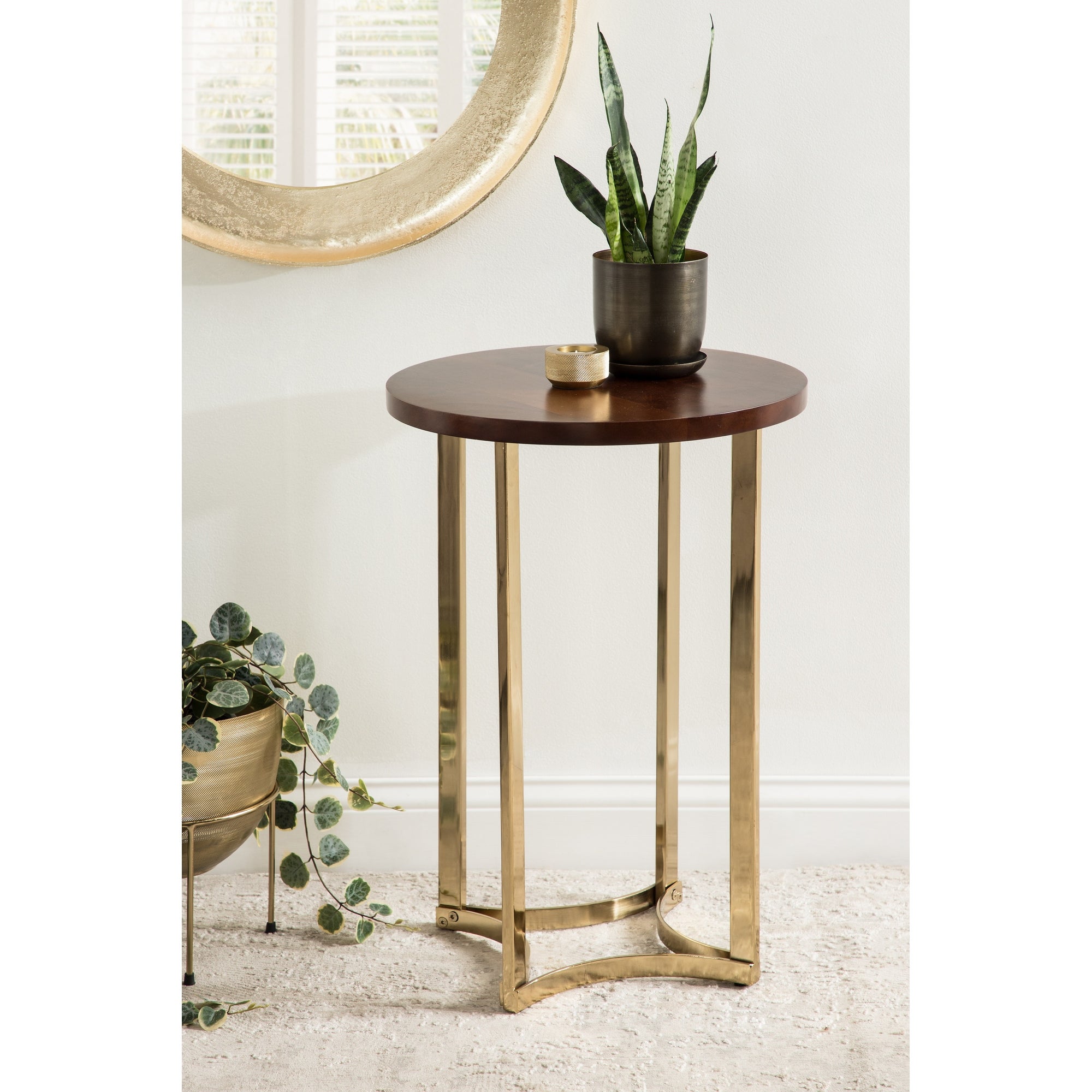 Kate and Laurel Bellingham Side Table - 18x18x26 - Mycitystee