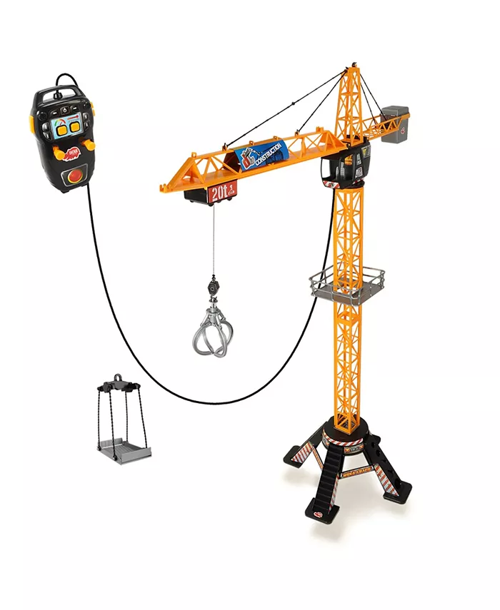 PonyCycle Dickie Toys Mighty Construction Crane Radio-controlled cars - Mycitystee