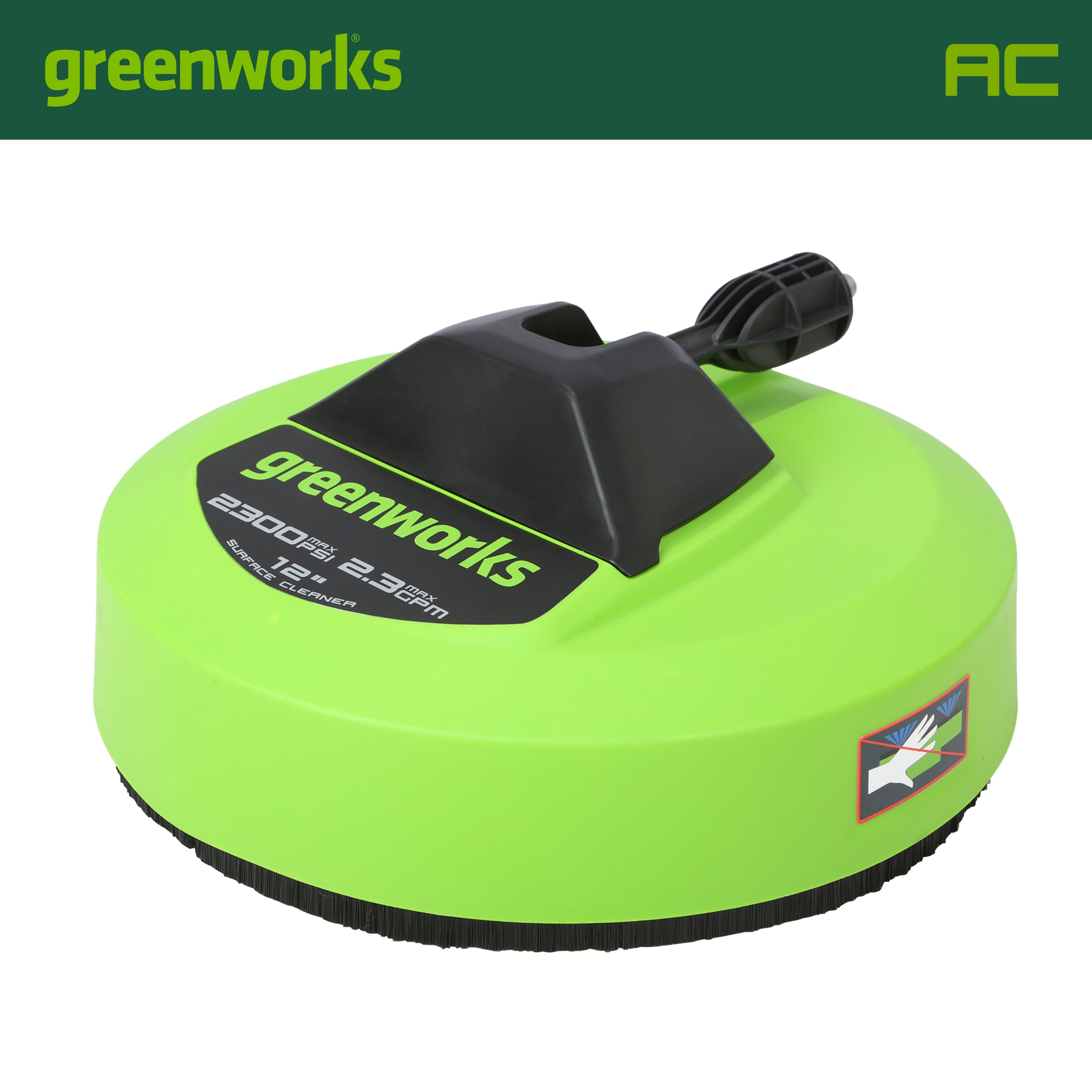 12-Inch Rotating Surface Cleaner | Greenworks Tools - Mycitystee