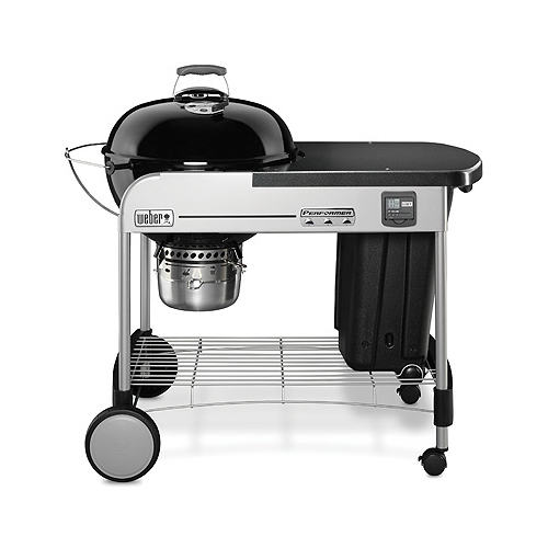 WEBER-STEPHEN PRODUCTS 15401001 Performer Premium Charcoal Grill， Black， 22-In. - Mycitystee