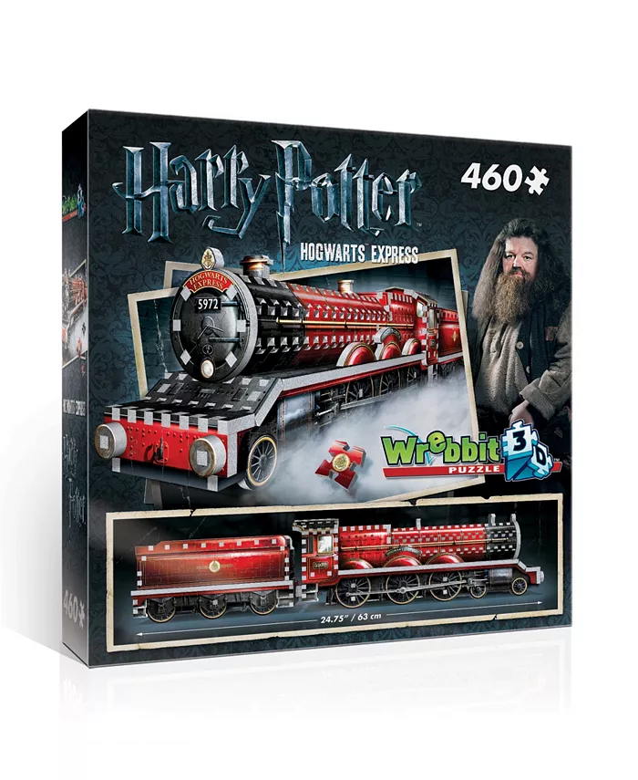 MasterPieces Puzzles Wrebbit Harry Potter Collection - Hogwarts Express 3D Puzzle- 460 Pieces - Mycitystee