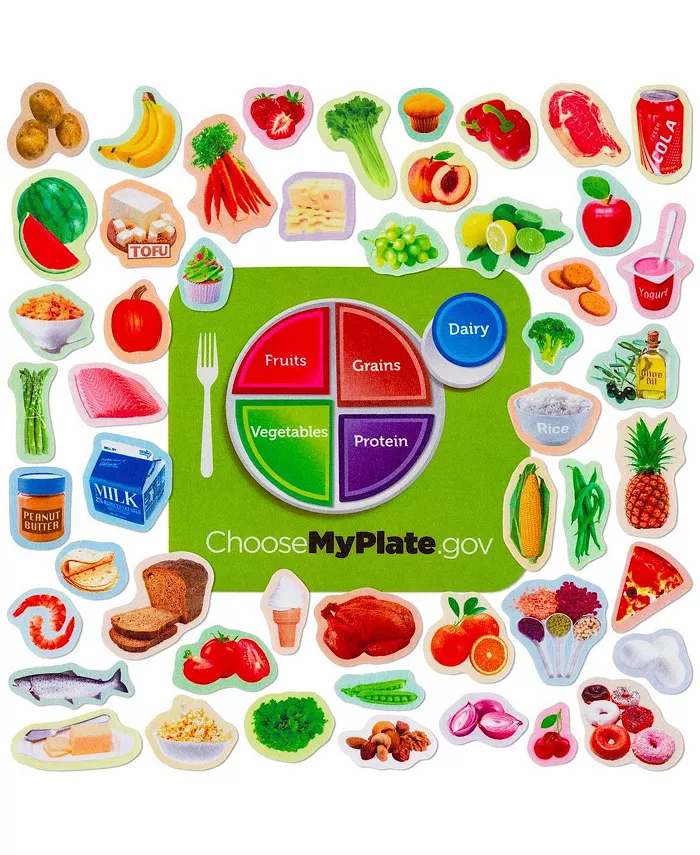 Little Folk Visuals MyPlate Felt Set - Mycitystee