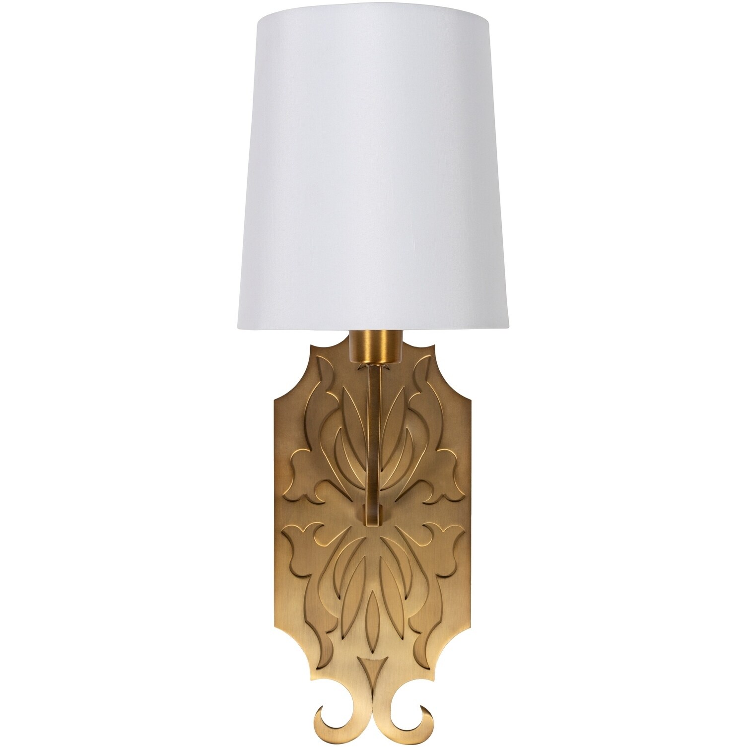 Roxie Glam Antiqued 1-Light Wall Sconce - Mycitystee