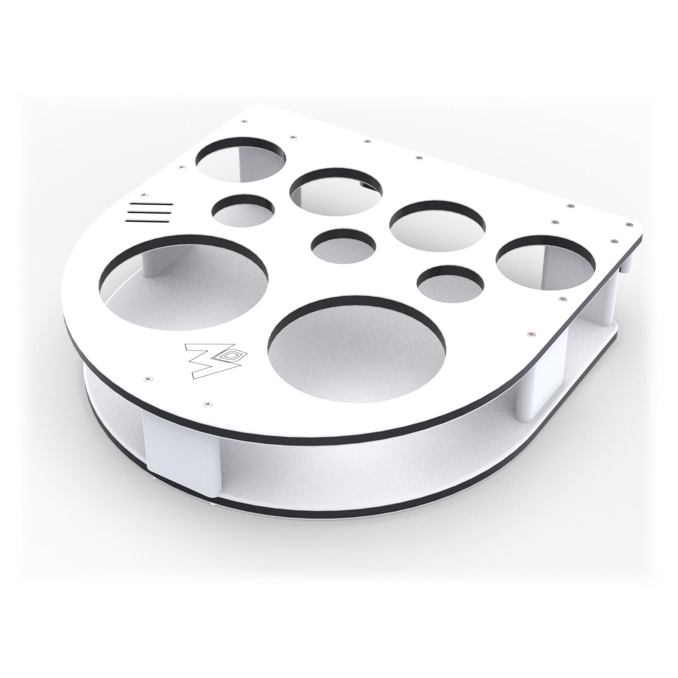 Magma Grills Semicircle Side Caddy Party Table - Mycitystee