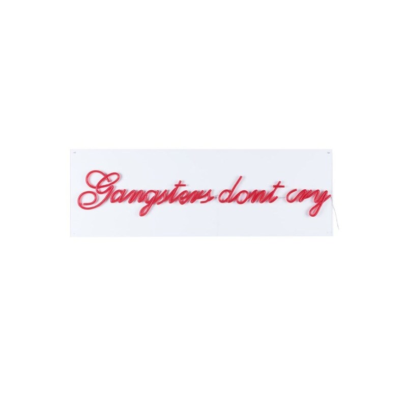 Bold Monkey Gangsters Non Social LED neon sign - Mycitystee